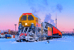 Russian Railways SM2M Snowplow