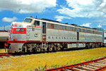 Chicago Burlington & Quincy Railroad E9(A)